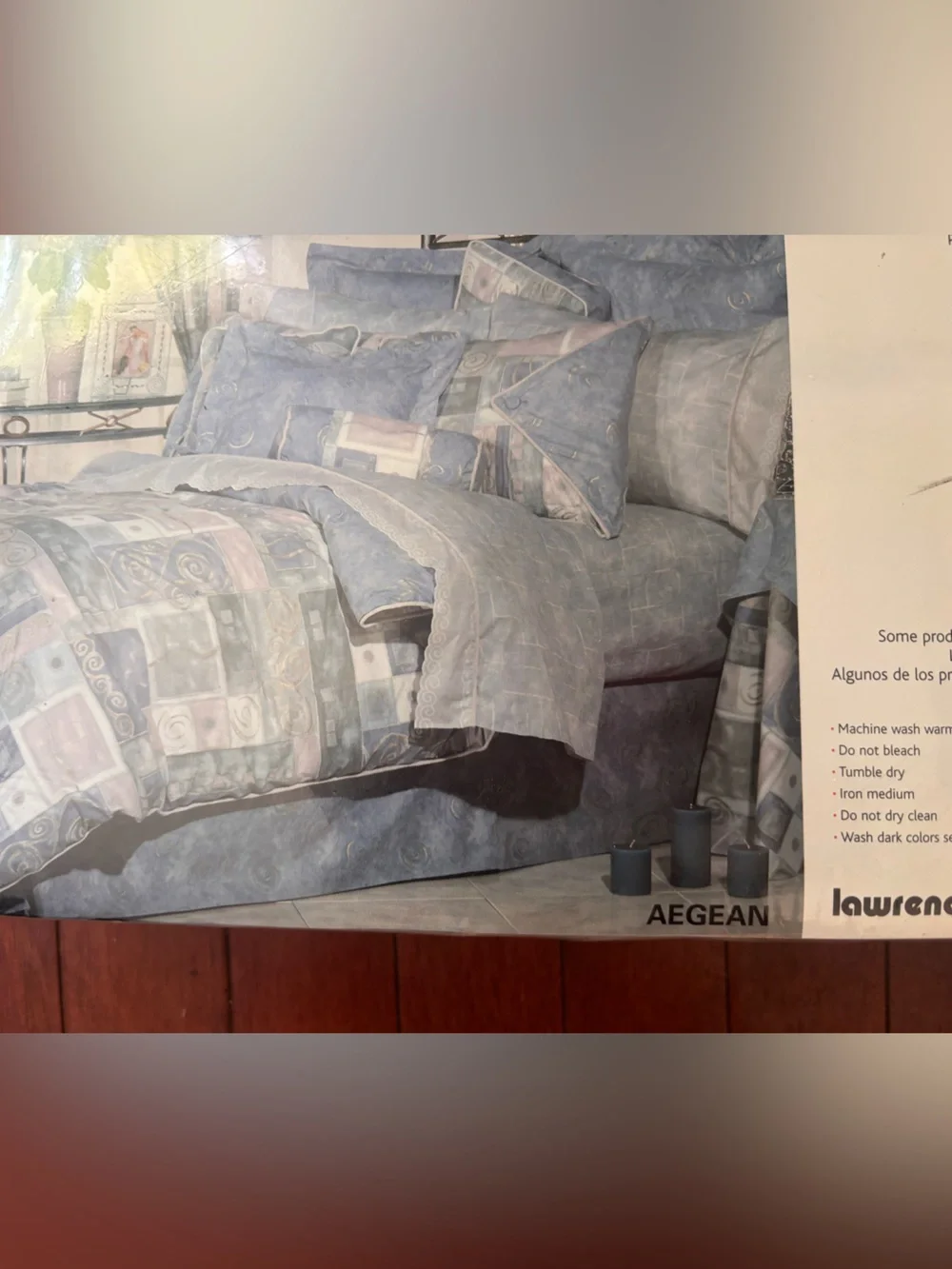King Size Embroidered Bedding Set New In Packing